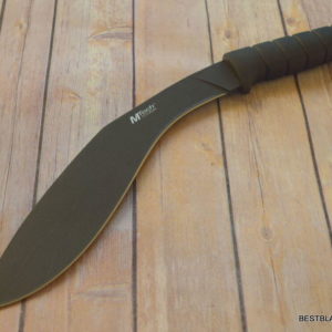 MTECH FIXED BLADE KUKRI STYLE MACHETE HUNTING KNIFE WITH NYLON SHEATH MT-537