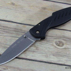 BUCK MADE IN USA RIVAL III LARGE MIDLOCK FOLDING KNIFE POCKET CLIP RAZOR SHARP