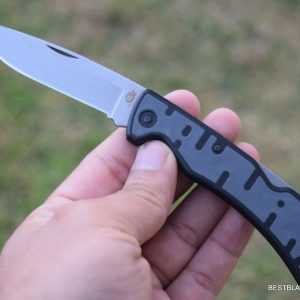 7.21 INCH GERBER COMMUTER LOCK-BACK FOLDING KNIFE RAZOR SHARP BLADE MADE IN USA