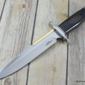 UNITED CUTLERY GIL HIBBEN OLD WEST BOOT KNIFE BOWIE DAGGER WITH LEATHER SHEATH