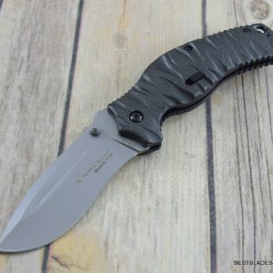 SMITH & WESSON BLACKOPS TACTICAL ASSISTED OPEN KNIFE WITH POCKET CLIP SWBLOP4