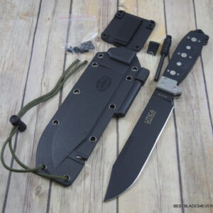 UTICA USA STEALTH VI FIXED BLADE HUNTING SURVIVAL KNIFE MADE IN USA WITH SHEATH