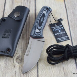 JOKER ERIZO TS1 FIXED BLADE NECK KNIFE KYDEX SHEATH RAZOR SHARP MADE IN SPAIN