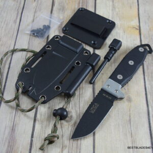 UTICA USA STEALTH III FIXED BLADE HUNTING SURVIVAL KNIFE MADE IN USA WITH SHEATH