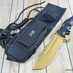 11″ MTECH XTREME FIXED BLADE HUNTING SURVIVAL KNIFE 5MM BLADE TACTICAL SHEATH