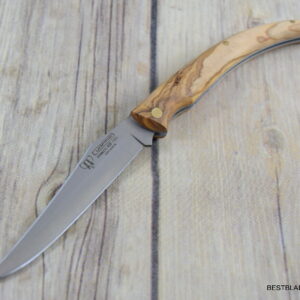 CUDEMAN CLASSIC FOLDING KNIFE OLIVE WOOD HANDLE RAZOR SHARP MADE IN SPAIN