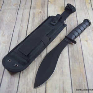 13.375 INCHES KABAR COMBAT KUKRI FIXED BLADE MADE IN USA TACTICAL MOLLE SHEATH